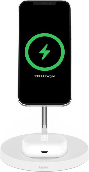Actual product image Belkin Boost Charge Pro 2-in-1 Wireless Charger with MagSafe (15 W)