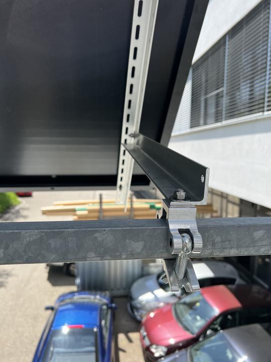Actual product image Autosolar Balcony Power Station with 800 Watt - Angle Bracket (800 W)