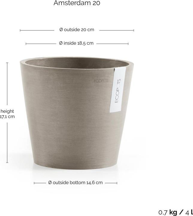 Produktbild Ecopots Amsterdam