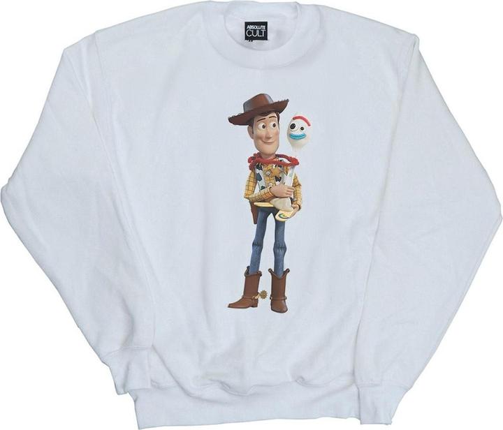Actual product image Disney Boys Toy Story 4 Woody And Forky Sweatshirt (128)