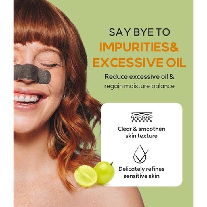 Produktbild Frudia Welcos Green Grape Pore Minimizer Nose Pack - Nose Strips for Blackheads