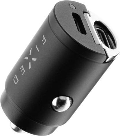 Produktbild Fixed Duales USB-C Autoladegerät 30W + USB-C/USB-C Kabel