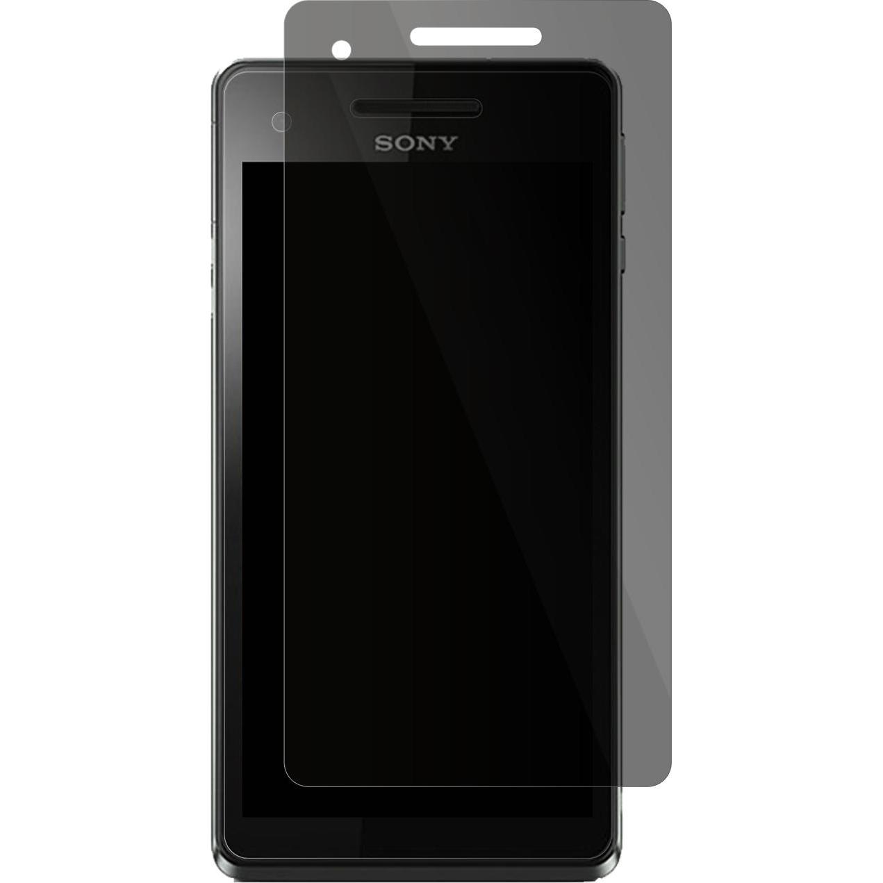 Thumbnail - Dipos Blickschutzfolie 2-Way Anti-Shock (1 Stück, Sony Xperia V), Smartphone Schutzfolie, Transparent