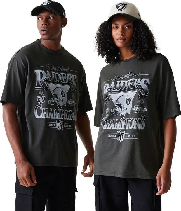 Actual product image New Era Oversized Shirt - WASHED Las Vegas Raiders - M (M)