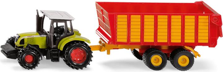 Produktbild Siku 1650 John Deere mit Ladewagen 1:72