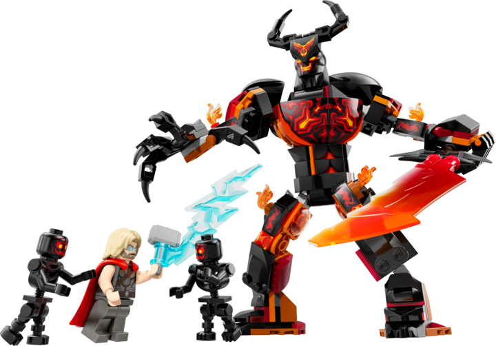 Immagine prodotto LEGO Figura di costruzione di Thor contro Surtur (76289, LEGO Marvel)