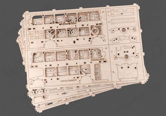 Produktbild WoodenCity Londoner Bus