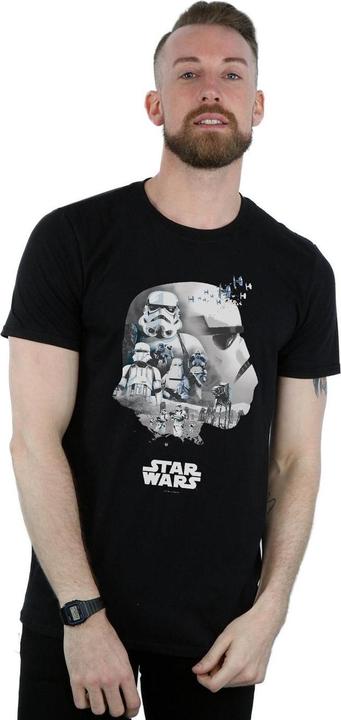 Produktbild Star Wars Stormtrooper Montage TShirt (3XL)