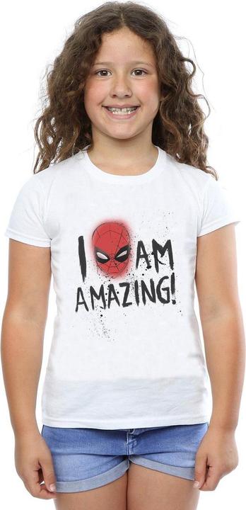 Produktbild SpiderMan I Am Amazing TShirt Mädchen (116)