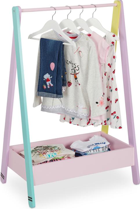 Actual product image Relaxdays Coat rack