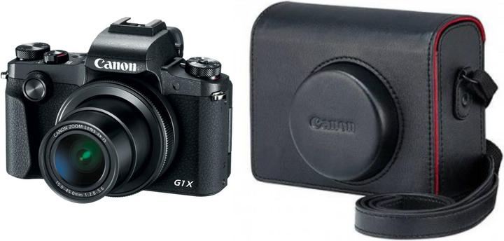 Image du produit Canon PowerShot G1X Mark III avec étui