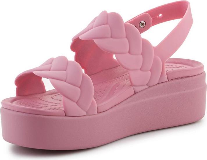 Immagine prodotto Crocs Brooklyn – Gewebte Sandalen mit niedrigem Keilabsatz (39, 40)