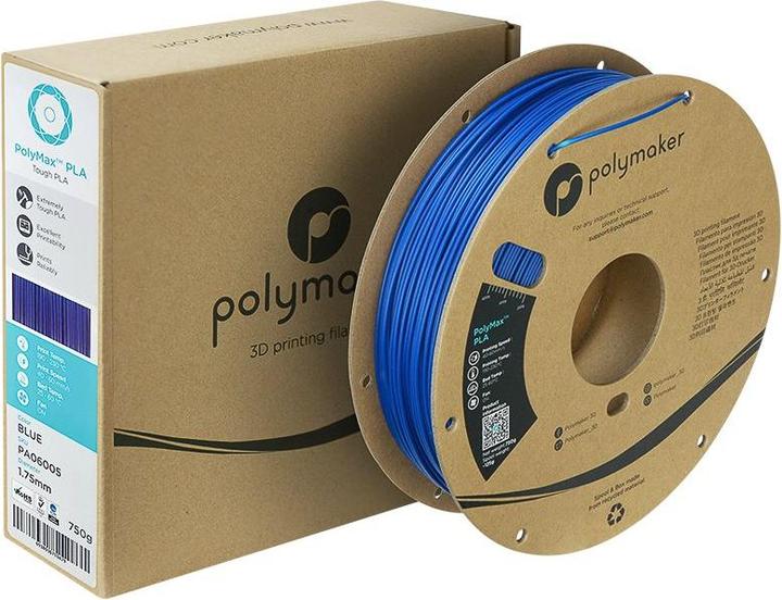 Produktbild Polymaker PA06005 PolyMAX Tough Filament hohe Steifigkeit, hohe Zugfestigkeit (PLA, 1.75 mm, 750 g)