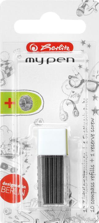 Produktbild Herlitz Zirkelmine Ersatzbox sort. (1 Stk., HB)