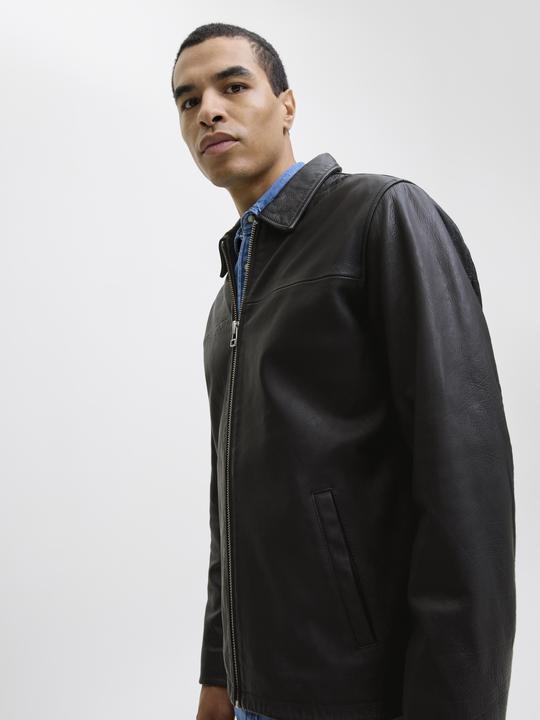 Produktbild Jack & Jones RDD Lederjacke Lederjacke (L)