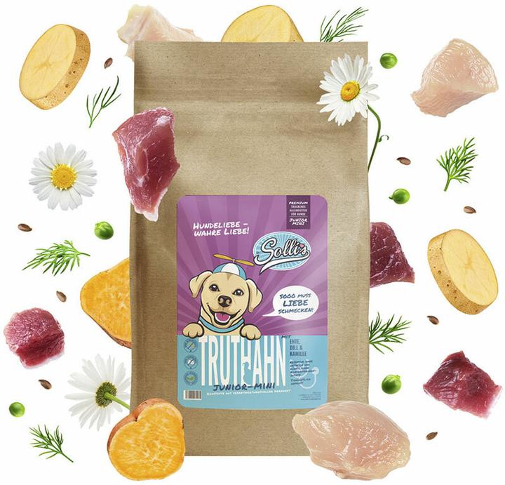 Actual product image Sollis Dry food dog junior minis turkey 500g (Junior, 1 pcs., 500 g)