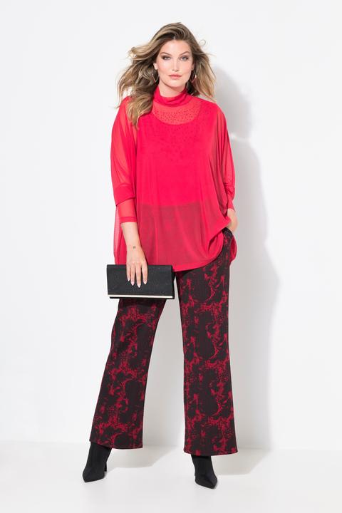 Produktbild Miamoda Jerseyhose, Allover-Muster, Elastikbund (58)