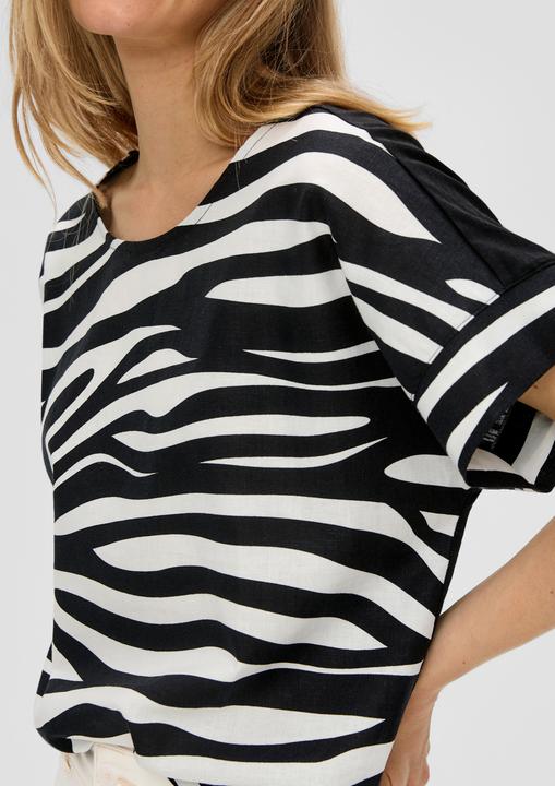 Produktbild S.Oliver T-Shirt Fabricmix-T-Shirt im Relaxed Fit (32)