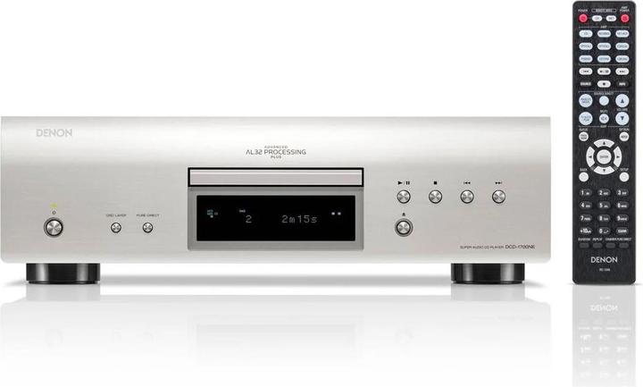 Productafbeelding Denon DCD-1700NE CD/SACD-speler zilver (CD Speler)