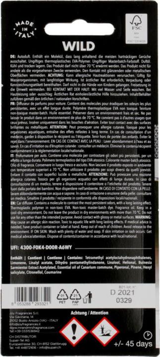 Image du produit Mr & Mrs Fragrance Cesare Black Wild