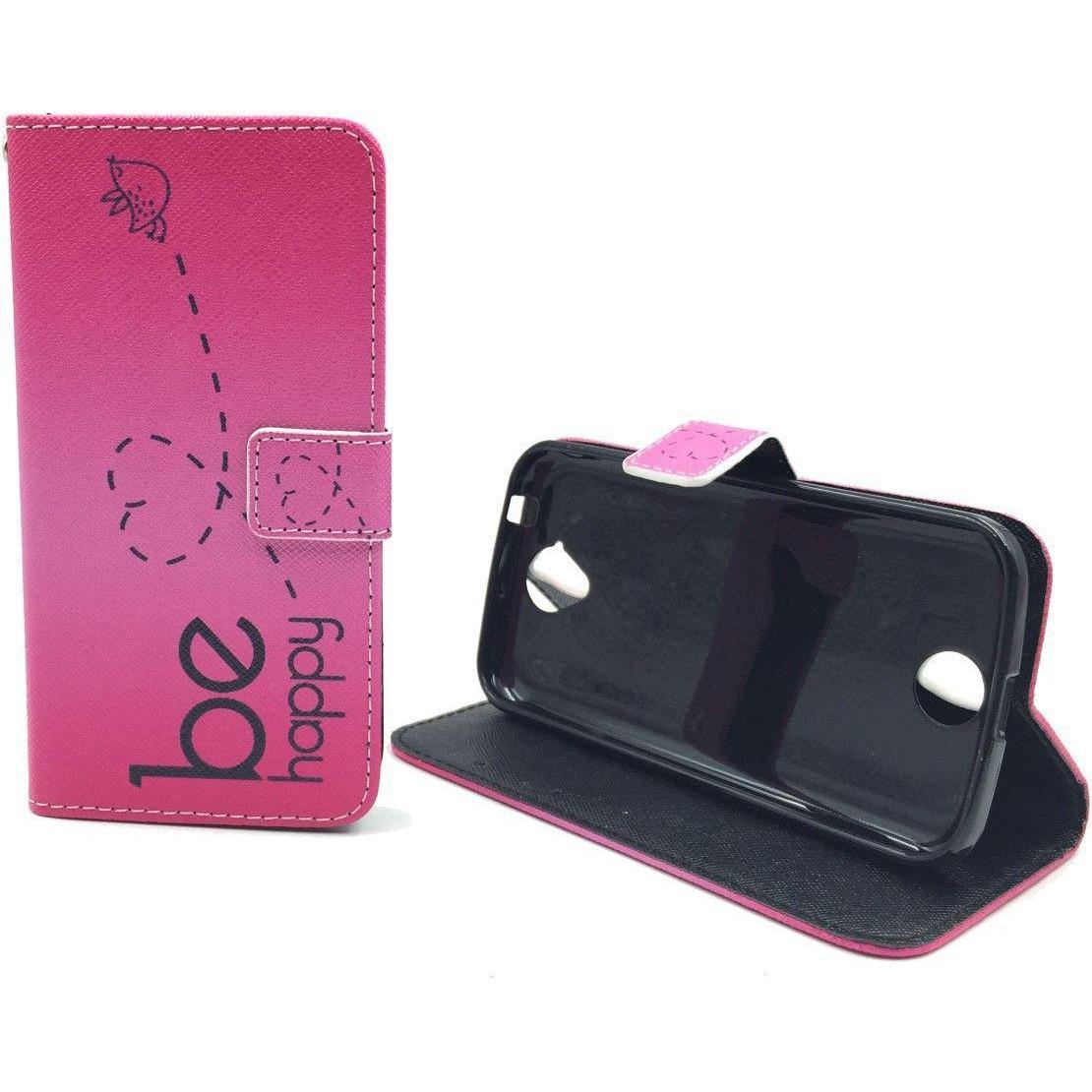 Thumbnail - König Design Schutz Handy Hülle für Xiaomi Redmi Note 2 Case Cover Tasche Wallet Etui Bumper (Xiaomi Redmi Note 2), Smar...