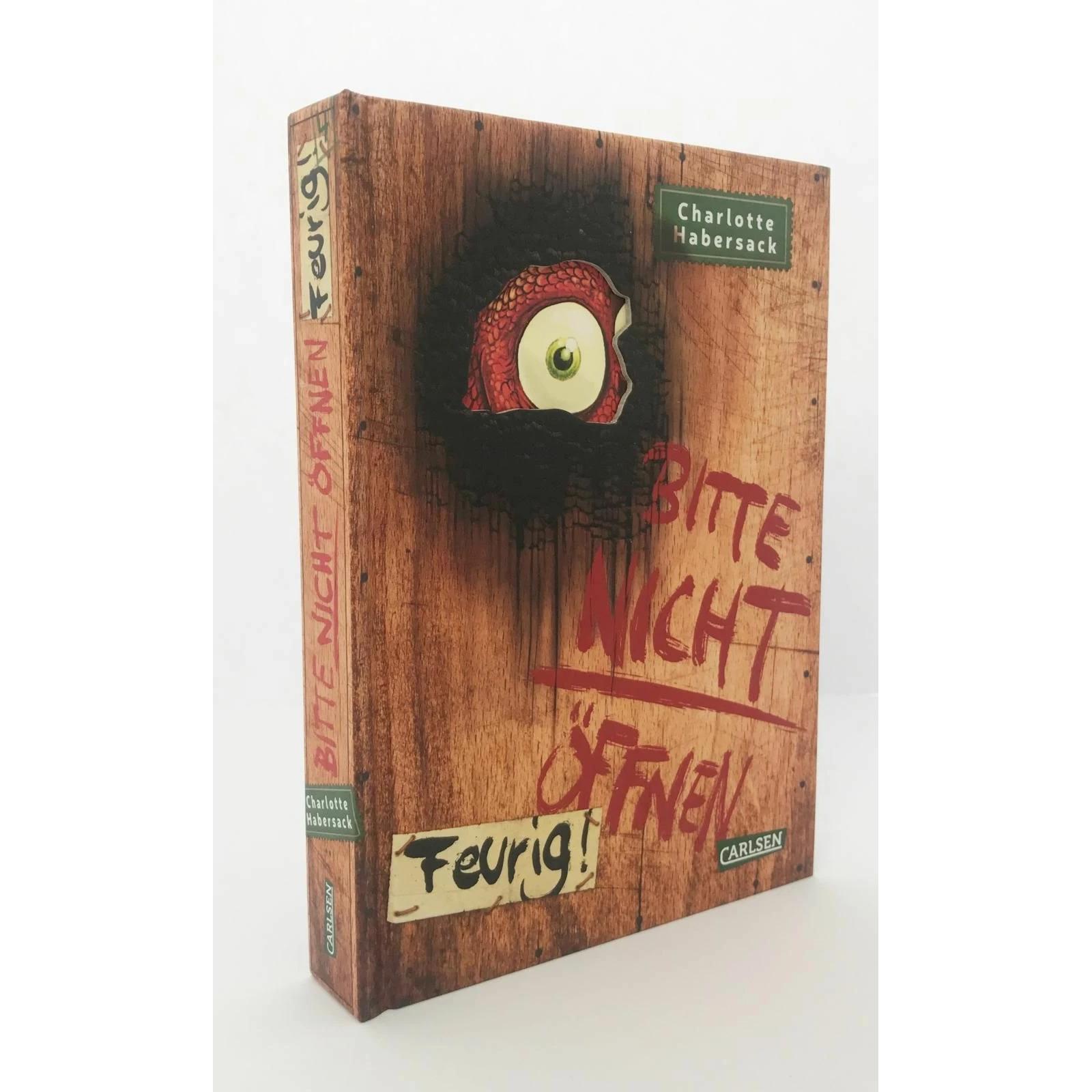 Thumbnail - Bitte nicht öffnen 4: Feurig, Kinderbücher von Charlotte Habersack