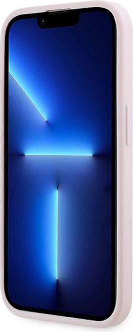 Produktbild Karl Lagerfeld KLHCP14XPQDSMGP iPhone 14 Pro Max 6.7" różowy/pink hardcase Diagonal Quilted Script (Apple iPhone 14 Pro Max)