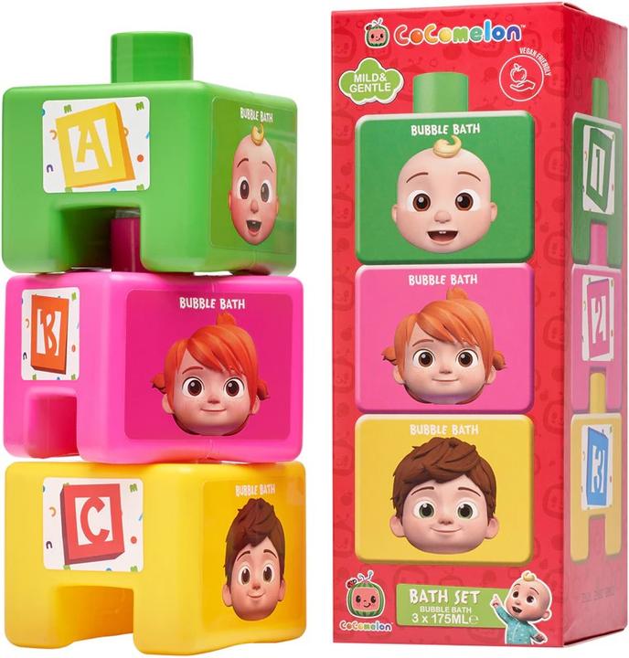 Immagine prodotto Cocomelon Set di bagnoschiuma (175 ml, Sali da bagno)