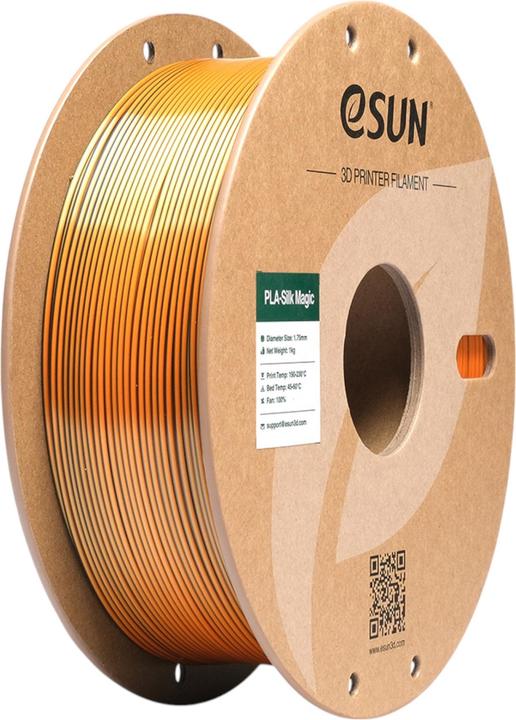 Productafbeelding eSUN EPLA-SILK MAGIC 1,75mm BLACK GOLD 1kg (PLA, 1.75 mm, 1000 g, Veelkleurig)