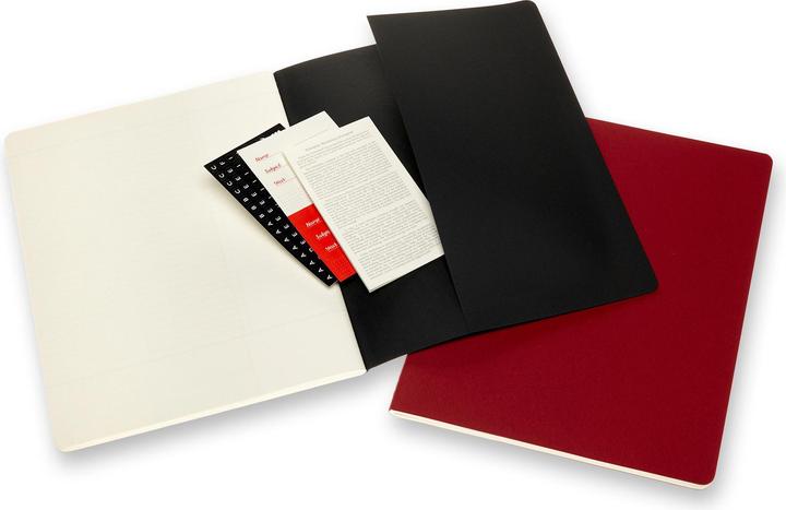 Actual product image Moleskine Study notebook (21.6 x 29.7 cm, Lined, Soft cover)