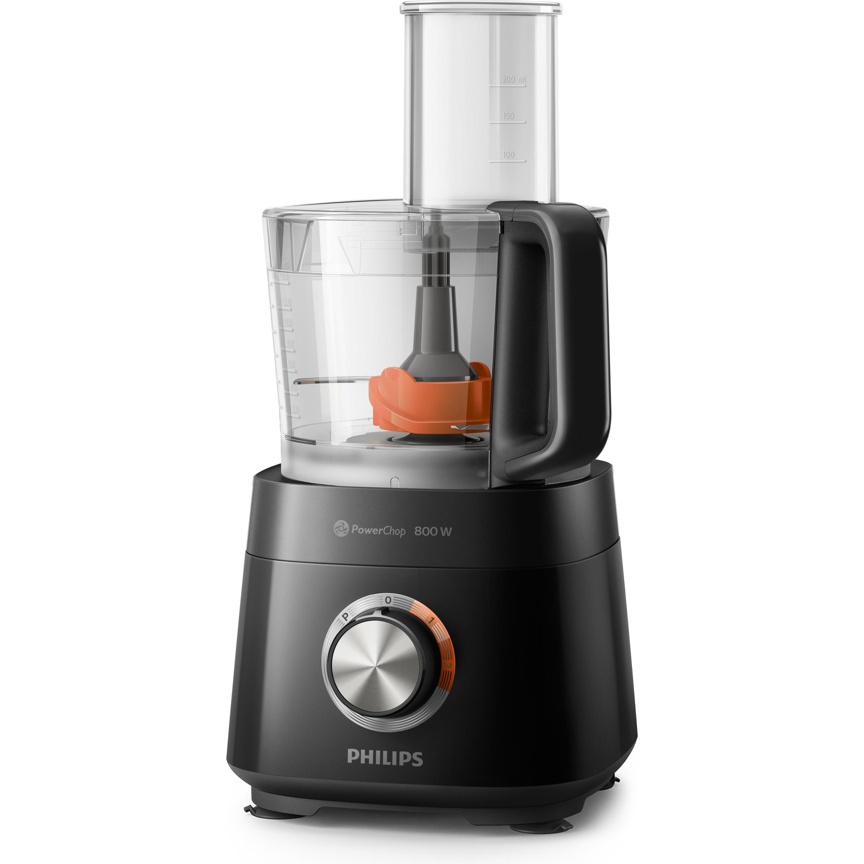 Philips Viva Collection HR7510/10, Zerkleinerer, Schwarz