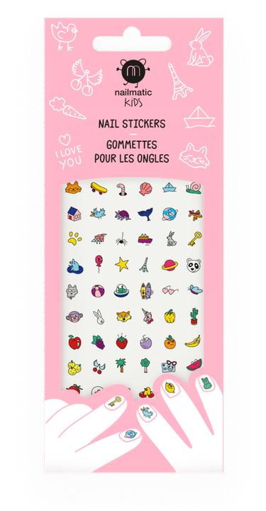 Nailmatic Kids Nail Stickers naklejki na paznokcie dla dzieci Happy Nails (Nagelkleber)