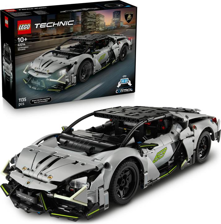 Produktbild LEGO Lamborghini Revuelto Supersportwagen (42214, LEGO Technic)