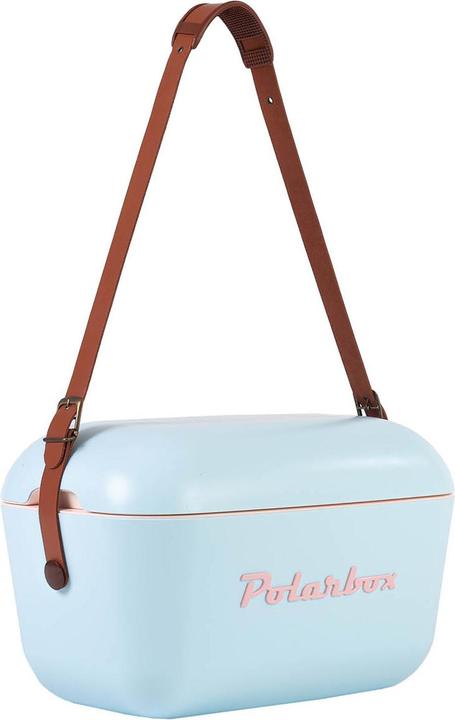 Actual product image Polarbox Retro Cooler baby blue 12l (12 l)