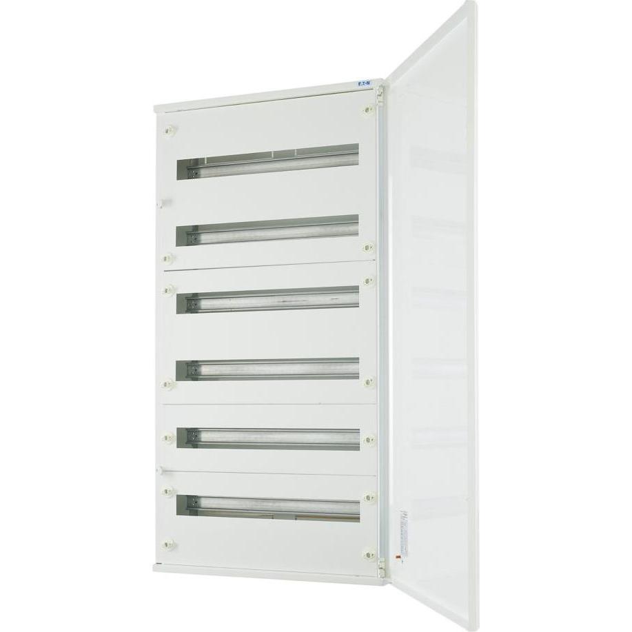 Eaton, Verteilerschrank, Oberputz Flachverteiler komplett, weiss, 240736