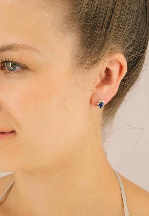 Image du produit Muau Boucles d'oreilles (750/18 K Or jaune)