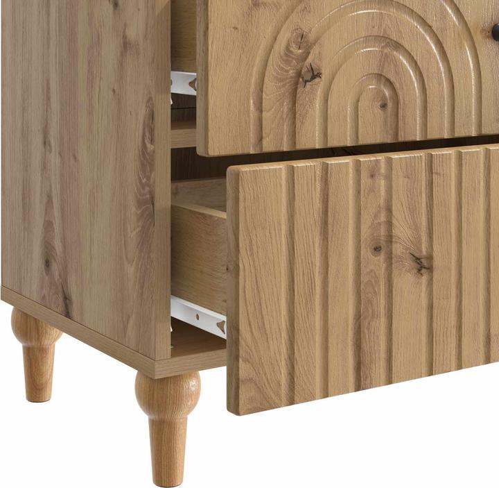 Produktbild vidaXL Moderner Schlafzimmer Schrank (34.50 x 62 x 48 cm)