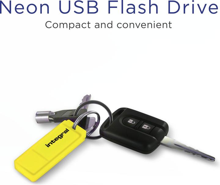 Image du produit USB2.0 DRIVE NEON Clé USB USB type A 2.0 (32 Go, USB-A)