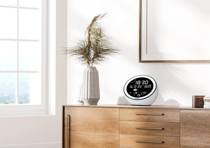 Actual product image Nasa WSP1500 white Weather Station/Speaker BT Moon