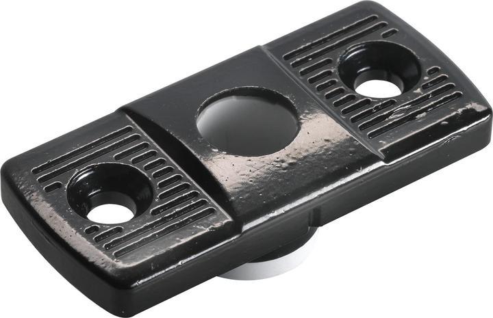 Fuhr Stangenführung 57369 für Rundstange 10 mm schwarz