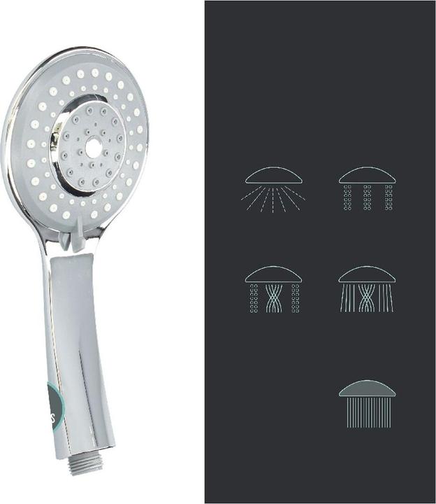 Produktbild Fontastock Duschkopf (5 Strahlarten)