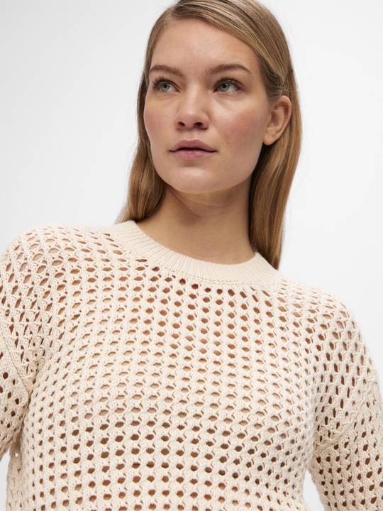 Produktbild Object Lochmuster Pullover (XS)