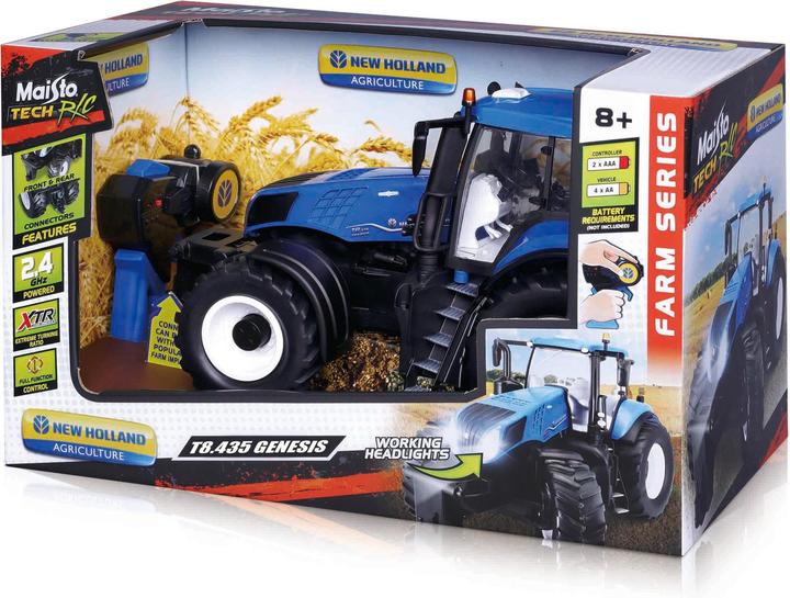 Actual product image Maisto RC New Holland Tractor 2.4 GHz