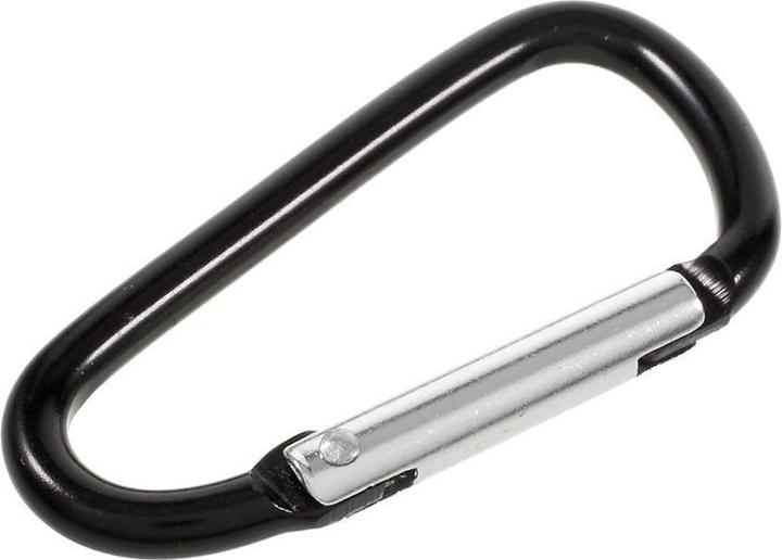 Produktbild Werkstein Aluminium Karabiner Haken, 5er Set, Schlüsselanhänger, assortiert