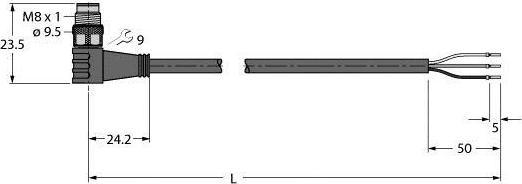 Produktbild Turck Aktuator- (2 m)