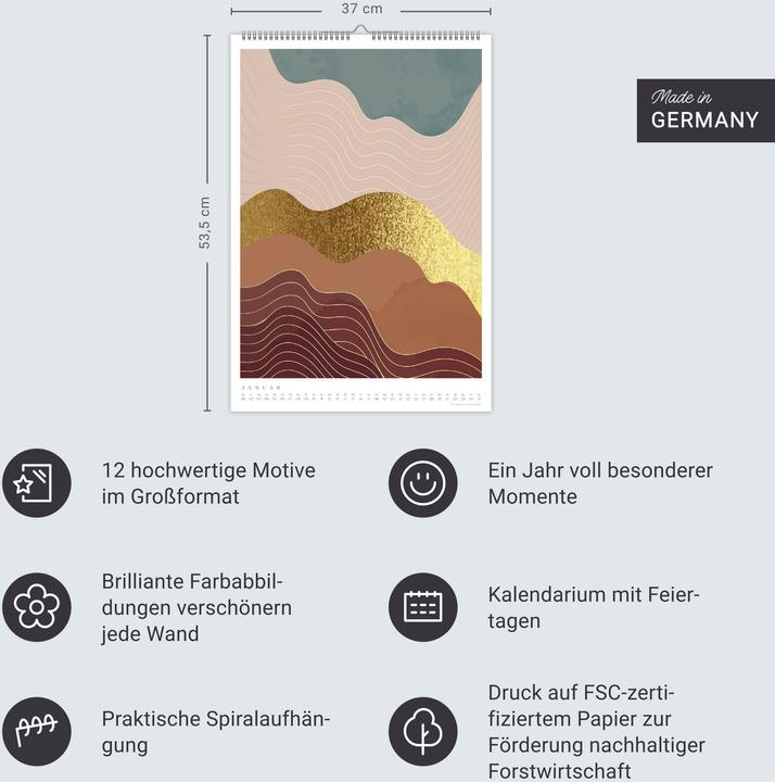 Immagine prodotto Gallery Wall Posterkalender 2026