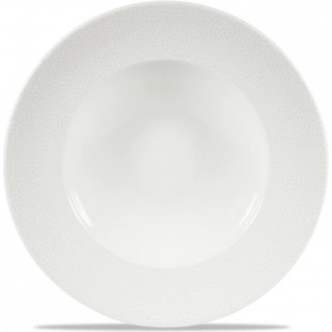 Churchill Piatto Isla Bianco Bandiera Profonda 28 cm, Piatti, Bianco