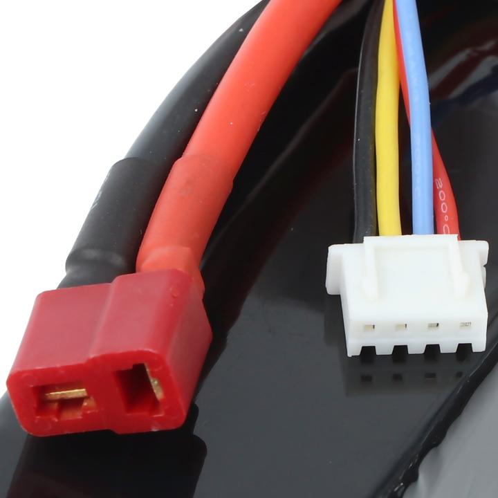 Actual product image AccuCell Li-polymer battery 2400mAh 11.1 Volt for model making 11.1V 2s1P (11.10 V, 2400 mAh)