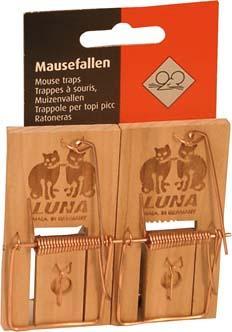 Produktbild Shots Holz Mausefalle zum Fangen von Mäusen, 1 Stück