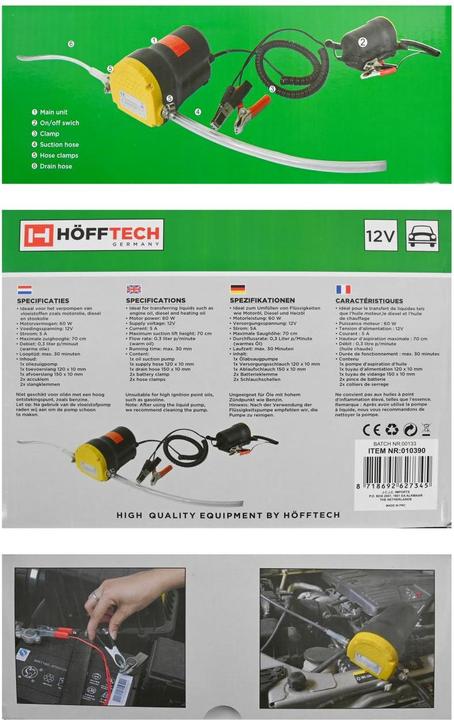 Actual product image ProPlus Liquid pump 12V